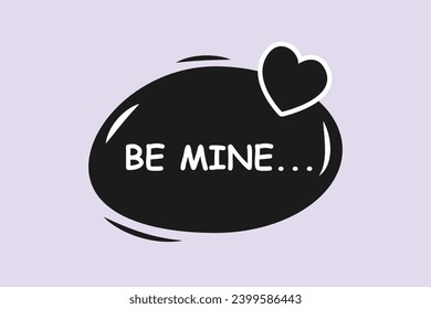 Trendy speech bubbles concept. Colored flat vector illustration isolated.