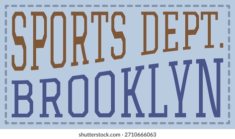 Parche de etiqueta deportiva de moda para camisetas o prendas de vestir