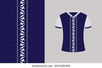Trendy sporty jersey background design for printable products.