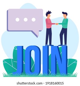 Trendy style flat isometric vector illustration. Employment concept with character. Can be used for web banners, infographics, hero images.