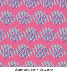 Trendy style geometric elements Memphis. Retro style of texture, pattern with watercolor spots. Modern abstract poster, cover, card design, textile garments, T-shirts, print, background, vector