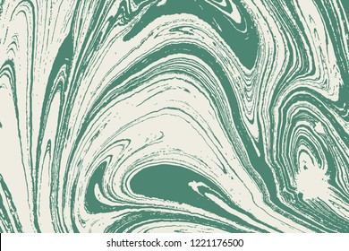 Trendy style with the swirls of marble or the ripples of agate stone effect. Vector.
