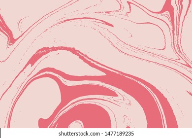 Trendy style with the swirls of marble or the ripples of agate stone effect. Vector.