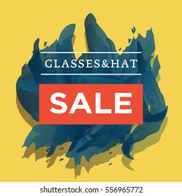 Trendy styled vector web banners for online stores promotion. Great colors, cool new concept for social network business boost. 