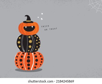 Trendy and stylish Halloween decorative pumpkins