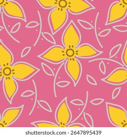 Motif floral dessiné à la main avec des motifs cachemire et des motifs de fleurs indiennes. damassé motif de style moderne, Conception pour la mode, tissu, textile, fond d'écran, emballage et toutes les impressions
