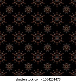 Trendy stylized snowflakes and elements memphis cards. Retro style texture, pattern and abstract winter elements. Modern abstract design poster, cover, card design in gray and orange colors.