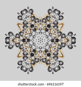 Trendy stylized snowflakes and elements memphis cards. Retro style texture, pattern and abstract winter elements. Snowflakes design. Modern abstract design poster, cover, card design in colors.