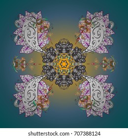 Trendy stylized snowflakes and elements memphis cards. Modern abstract design poster, cover, card design in colors. Retro style texture, pattern and abstract winter elements.