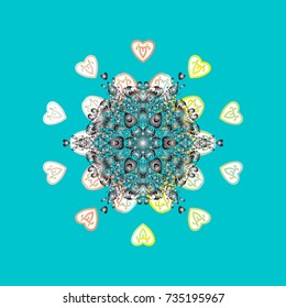 Trendy stylized snowflakes and elements memphis cards. Modern abstract design poster, cover, card design in blue, gray and white colors. Retro style texture, winter elements. Snowflakes design.