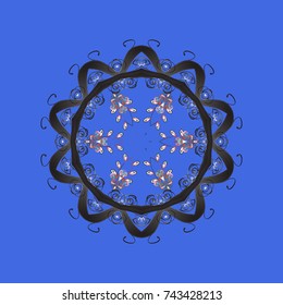 Trendy stylized snowflakes and elements memphis cards. Modern abstract design poster, cover, card design in blue, gray and white colors. Retro style texture, winter elements. Snowflakes design.