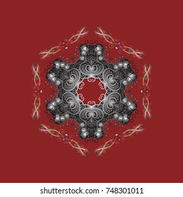 Trendy stylized snowflakes and elements memphis cards. Snowflakes design. Modern abstract design poster, cover, card design in colors. Retro style texture, pattern and abstract winter elements.