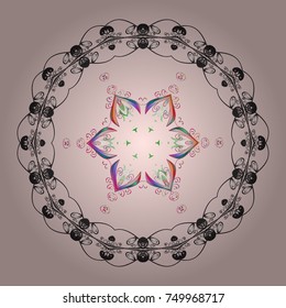 Trendy stylized snowflakes and elements memphis cards. Modern abstract design poster, cover, card design in neutral, gray and pink colors. Retro style texture, winter elements. Snowflakes design.