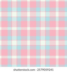 Trendy subtle blue gingham print for fashion
