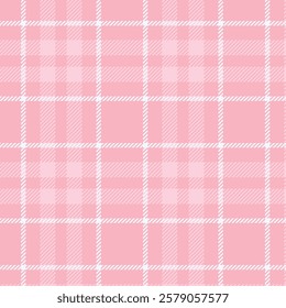 Trendy subtle pink gingham print for fashion