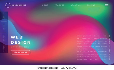Fondo de degradado de fluido de verano moderno, coloridas formas abstractas de líquido 3d. Papel mural de diseño futurista para banner, afiche, portada, volante, presentación, publicidad, página de inicio
