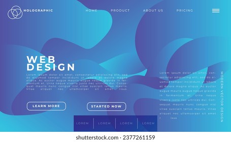 Trendy summer fluid gradient background, colorful abstract liquid 3d shapes. Futuristic design wallpaper for banner, poster, cover, flyer, presentation, advertising, landing page
