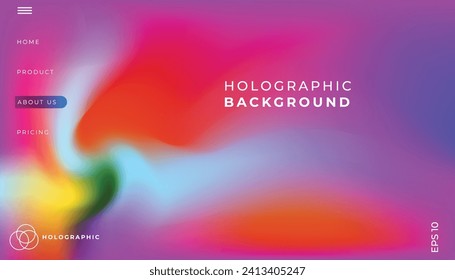 Fondo de degradado de fluido de verano moderno, coloridas formas abstractas de líquido 3d. Papel mural de diseño futurista para banner, afiche, portada, volante, presentación, publicidad, página de inicio