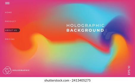 Fondo de degradado de fluido de verano moderno, coloridas formas abstractas de líquido 3d. Papel mural de diseño futurista para banner, afiche, portada, volante, presentación, publicidad, página de inicio