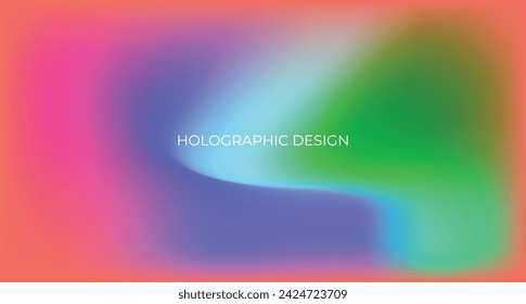 Trendy summer fluid gradient background, colorful abstract liquid 3d shapes. Futuristic design wallpaper for banner, poster, cover, flyer, presentation, advertising, landing page
