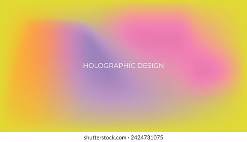 Trendy summer fluid gradient background, colorful abstract liquid 3d shapes. Futuristic design wallpaper for banner, poster, cover, flyer, presentation, advertising, landing page

