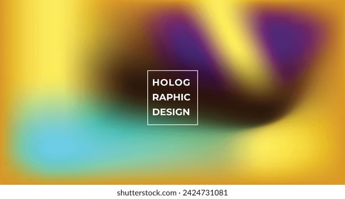 Trendy summer fluid gradient background, colorful abstract liquid 3d shapes. Futuristic design wallpaper for banner, poster, cover, flyer, presentation, advertising, landing page
