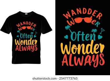 "Trendy Summer T-Shirt Design - Modern, Cool Graphic Tee Perfect for Casual, Beach, or Outdoor Wear"