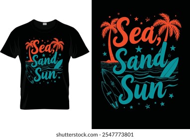 "Trendy Summer T-Shirt Design - Modern, Cool Graphic Tee Perfect for Casual, Beach, or Outdoor Wear"