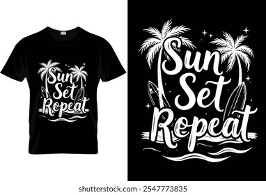 "Trendy Summer T-Shirt Design - Modern, Cool Graphic Tee Perfect for Casual, Beach, or Outdoor Wear"