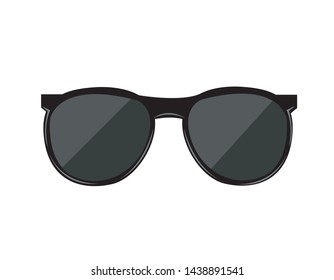 trendy sunglas vector illustration on white