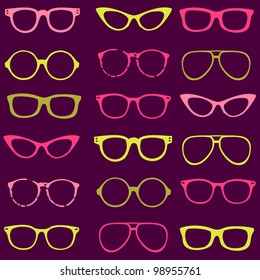 Trendy Sunglasses Seamless