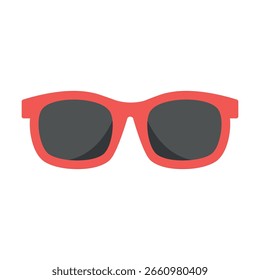 Icono de Vector de gafas de sol de moda – Accesorio de verano