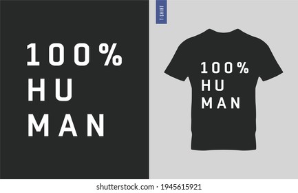 Trendy tees and apparel design. 100% human.