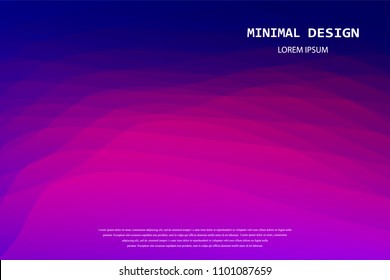 Trendy template set with light purple, pink futuristic modern shapes. Abstract geometric pattern with fluid colors. Color splash. Vector illustration. Colorful gradient texture.