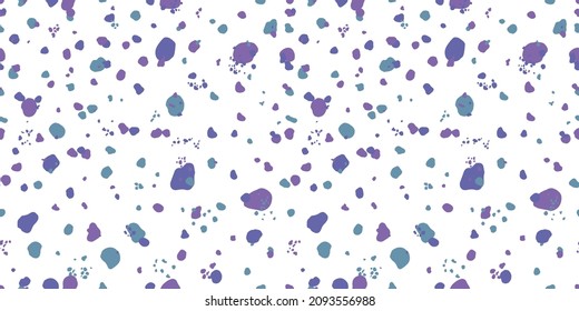 Trendy terrazzo seamless pattern with color of 2022 year on white background. Creative hand drawn vector illustration for fabric, backdrop, textile print, flooring. 