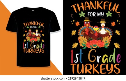 Trendy Thanksgiving t shirt Design and Thanksgiving  typography t shirt Do you need a thanksgiving T-shirt design for a t-shirt for your print-on-demand store? You are in the right store