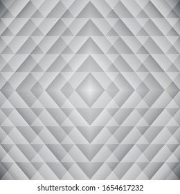 Trendy Triangle Semless Pattern. Vector light geometric background