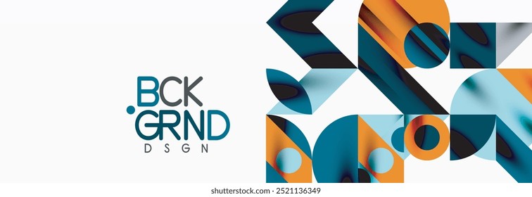 Trendy triangles lines, round elements and circles. Vector Illustration For Wallpaper, Banner, Background, Card, Book Illustration, landing page