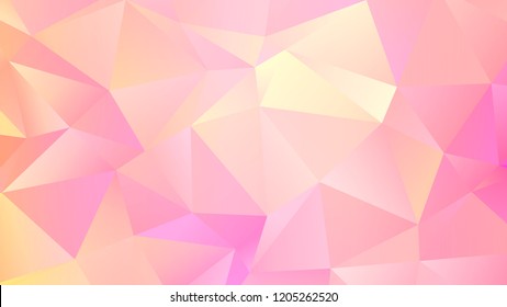Trendy Triangular Design. Abstact Quartz Background.