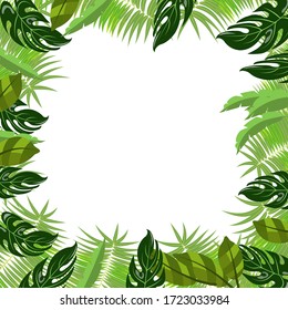 Jungle Border Images, Stock Photos & Vectors | Shutterstock