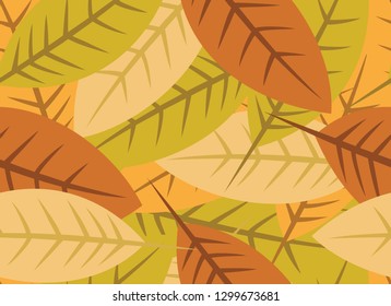 Trendy Tropical Seamless Pattern for textile  