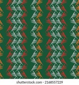 Trendy Tropical Vector Seamless Pattern. Beautiful Male Shirt Female Dress Texture. Doodle Floral Background. Fine Summer Fashion. Feather Monstera Banana Leaves Dandelion Tropical Seamless Pattern.