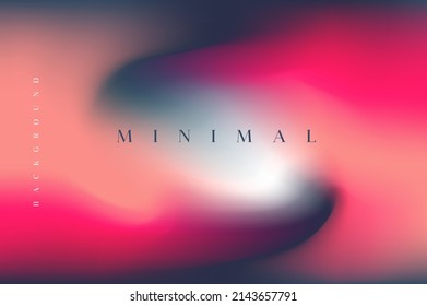 Fondo vectorial retorcido a la moda con colores rosa y verde oscuro borrosos