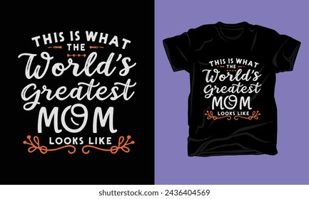 trendy typography graphic tshirt design clothing