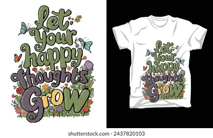 trendy typography summer graphic tshirt design 
