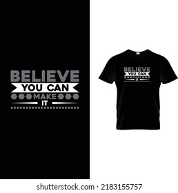 trendy typography t shirt design