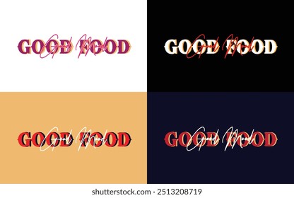 Trendy Unique Custom Typography T-Shirt Design