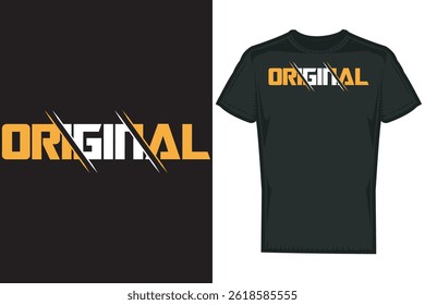 Trendy Unique Typography T shirt Design