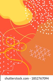 Trendy, universeller Kartenhintergrund. Designs für Drucke, Jubiläum, Geburtstag, Partyeinladungen, Poster, Karten, etc. Vektorgrafik.