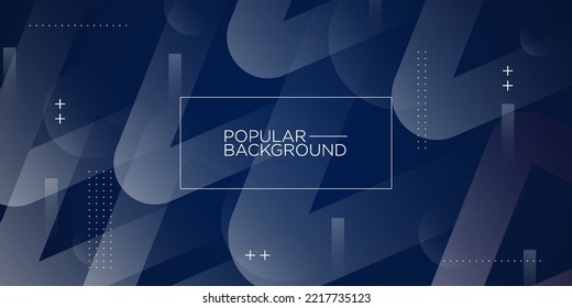 Trendy Vector Abstract, Science, Futuristic, Energy Technology Konzept. Digitales Bild von hellen Strahlen, Streifen Linien mit blauem Licht, Geschwindigkeit und Bewegung unscharf auf dunkelblauem Hintergrund. EPS10